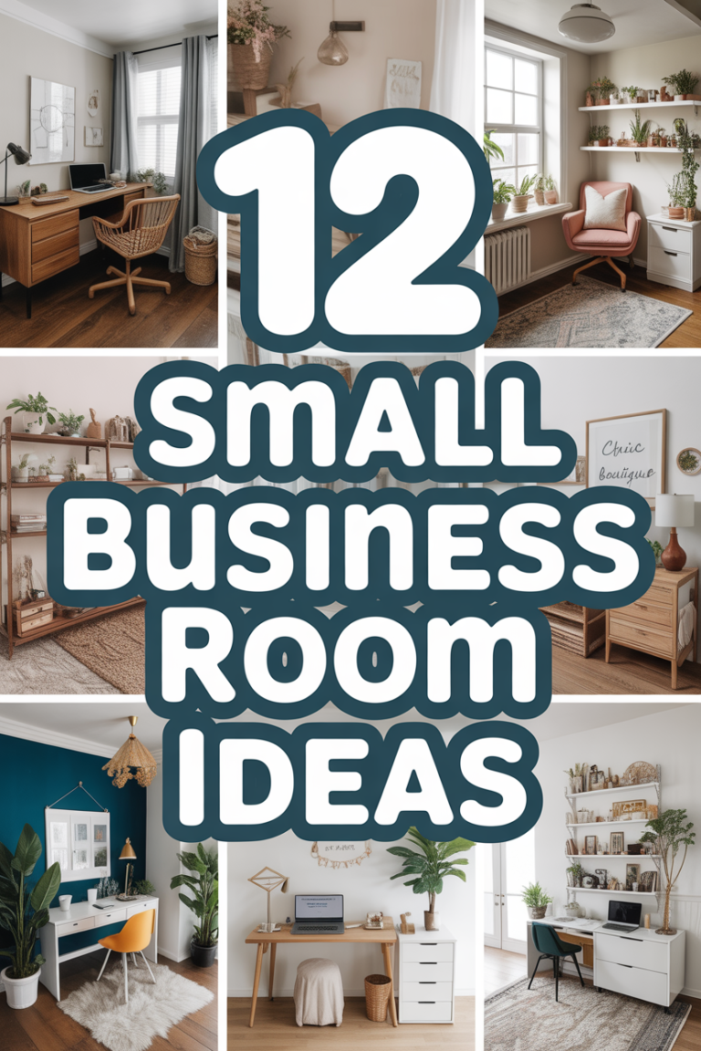 💡 12 Small Business Room Ideas