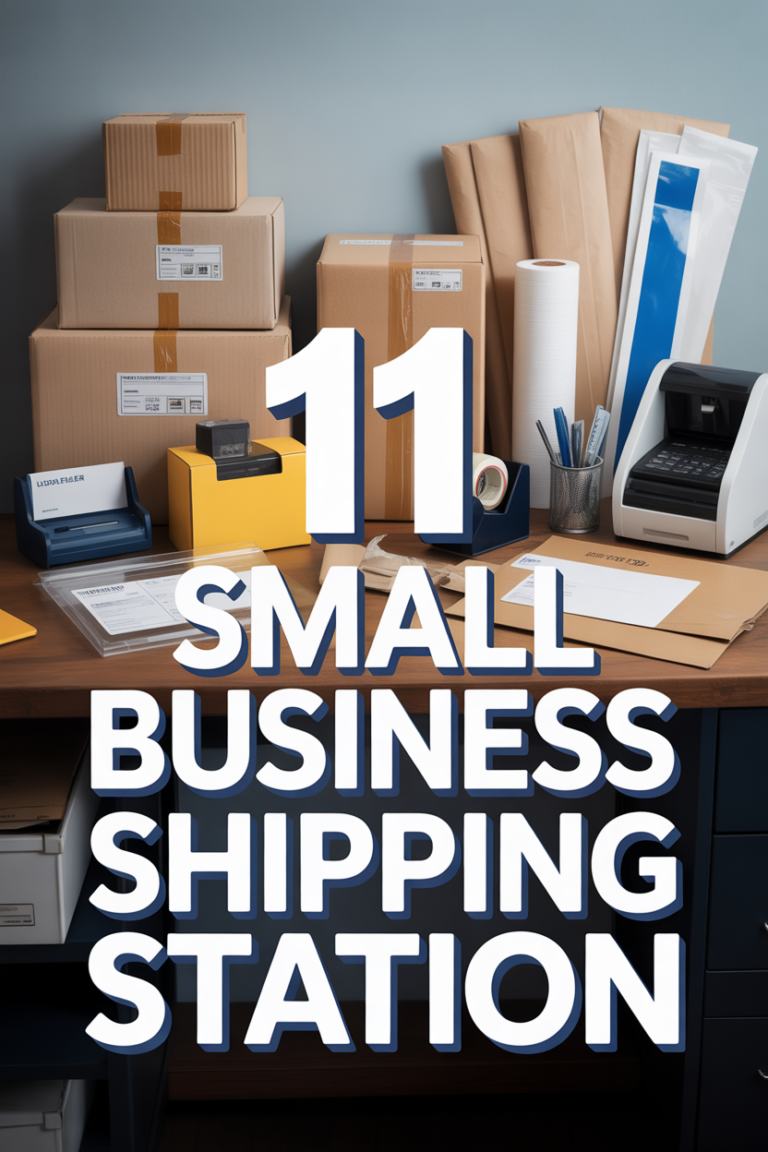 📦 11 Small Business Shipping Station