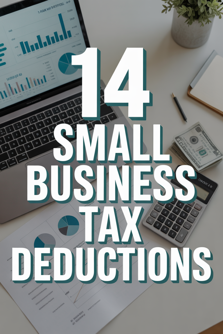💰 14 Small Business Tax Deductions