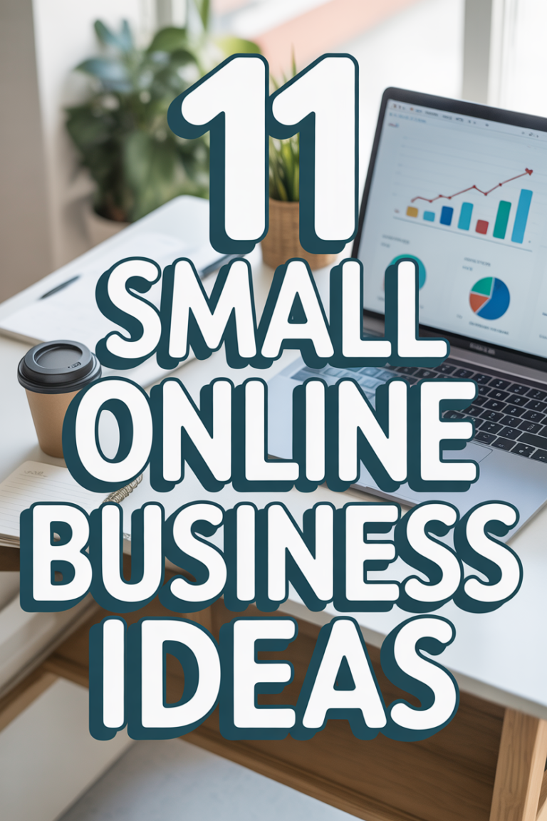 💡 11 Small Online Business Ideas