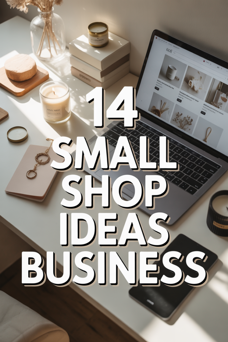 💡 14 Small Shop Ideas Business