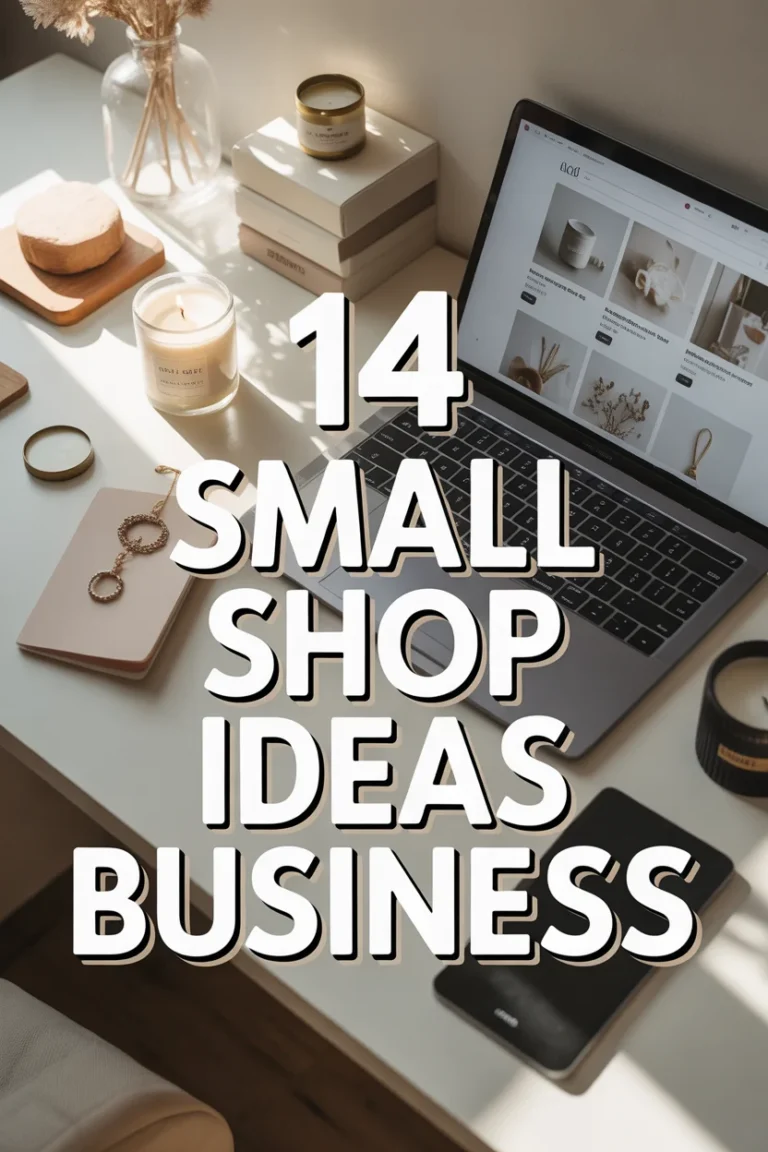 💡 14 Small Shop Ideas Business