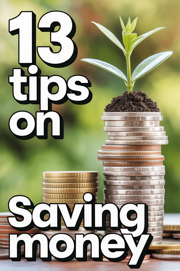 💰 13 Tips On Saving Money