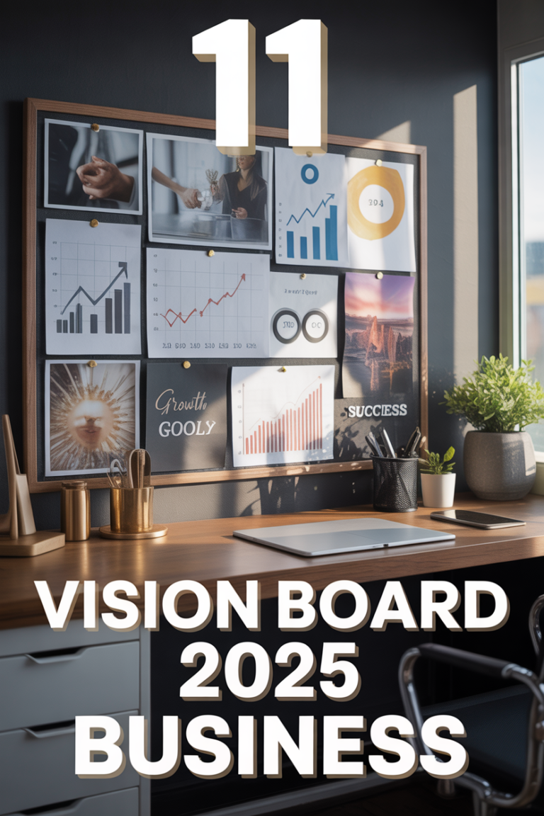 🚀 11 Vision Board 2025 Business