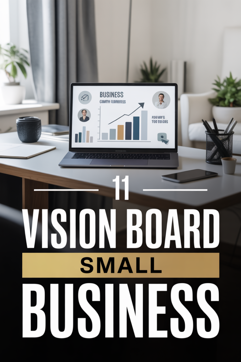 ✨ 11 Vision Board Small Business