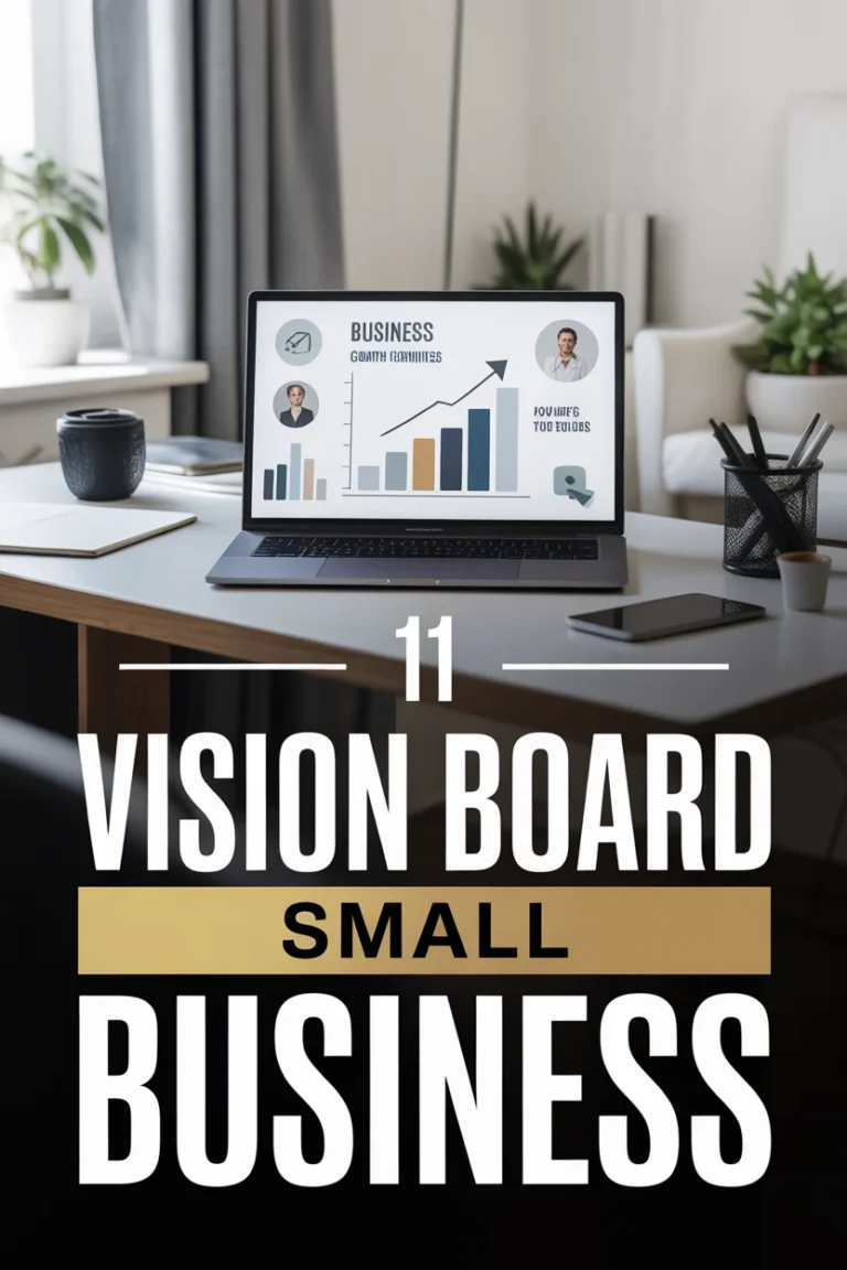 ✨ 11 Vision Board Small Business