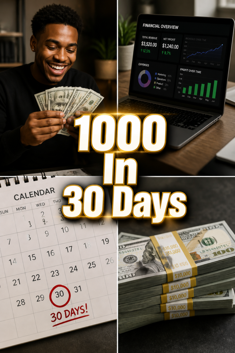 💰 1000 In 30 Days