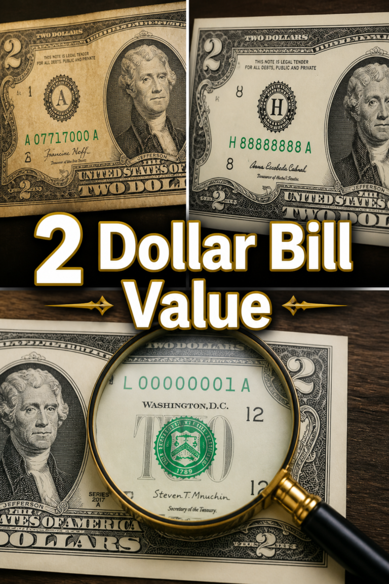 💵 2 Dollar Bill Value