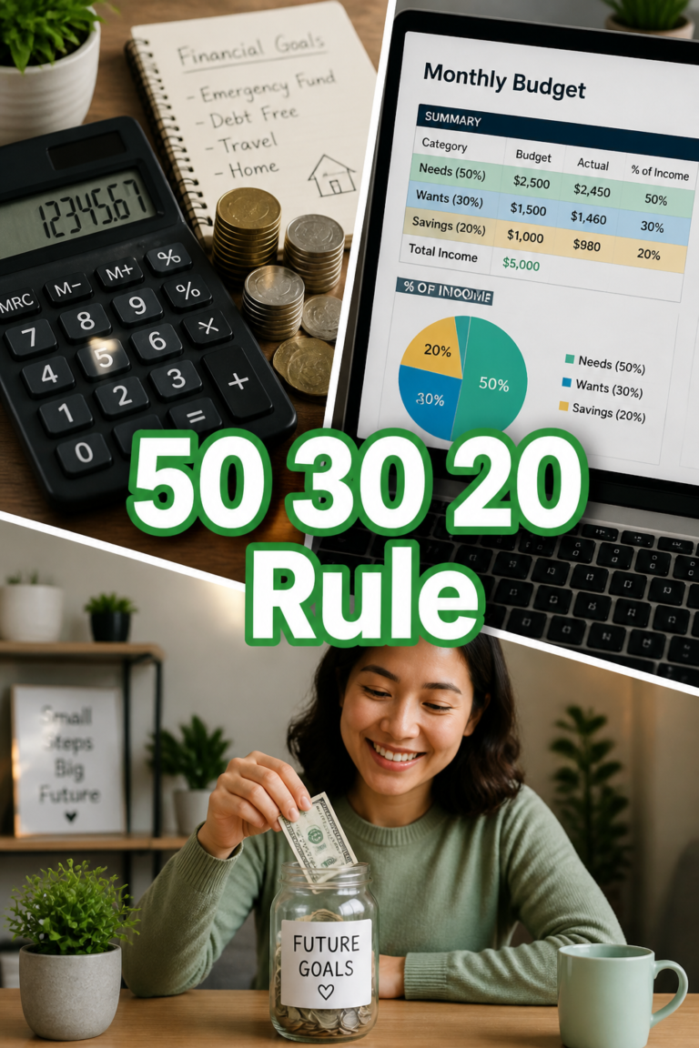 💰 50 30 20 Rule