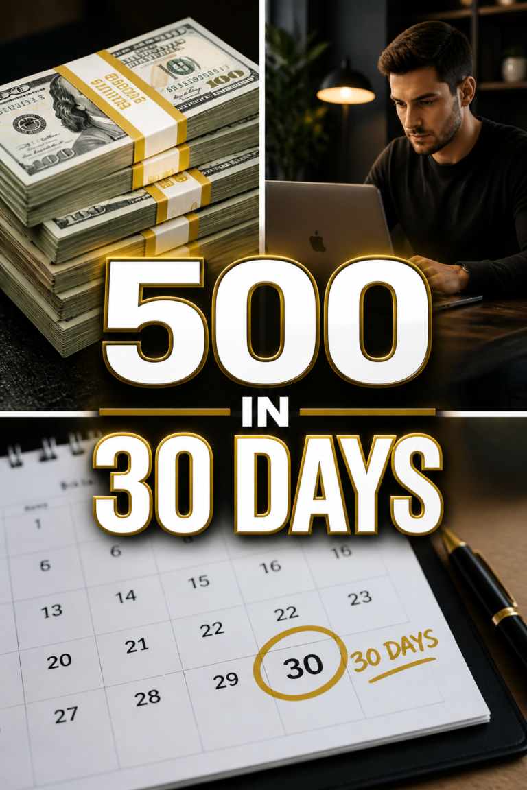 💰 500 In 30 Days