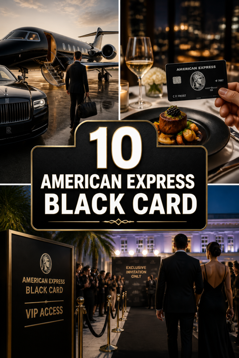 💳 10 American Express Black Card