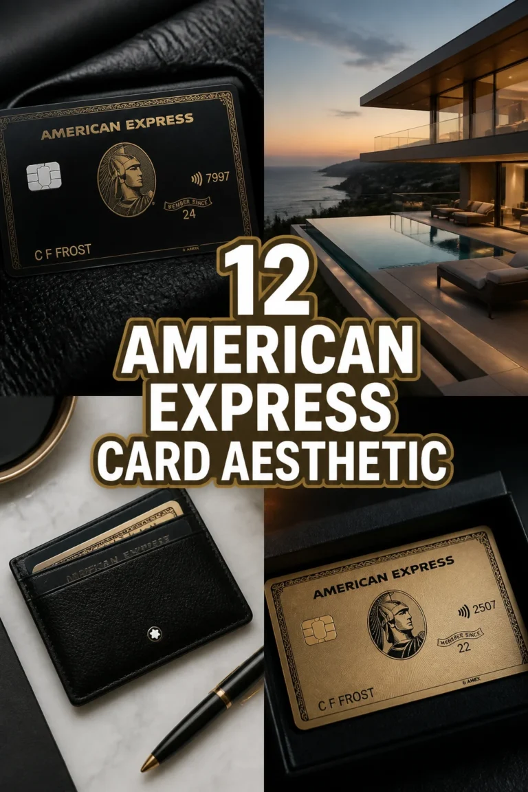 💳 12 American Express Card Aesthetic