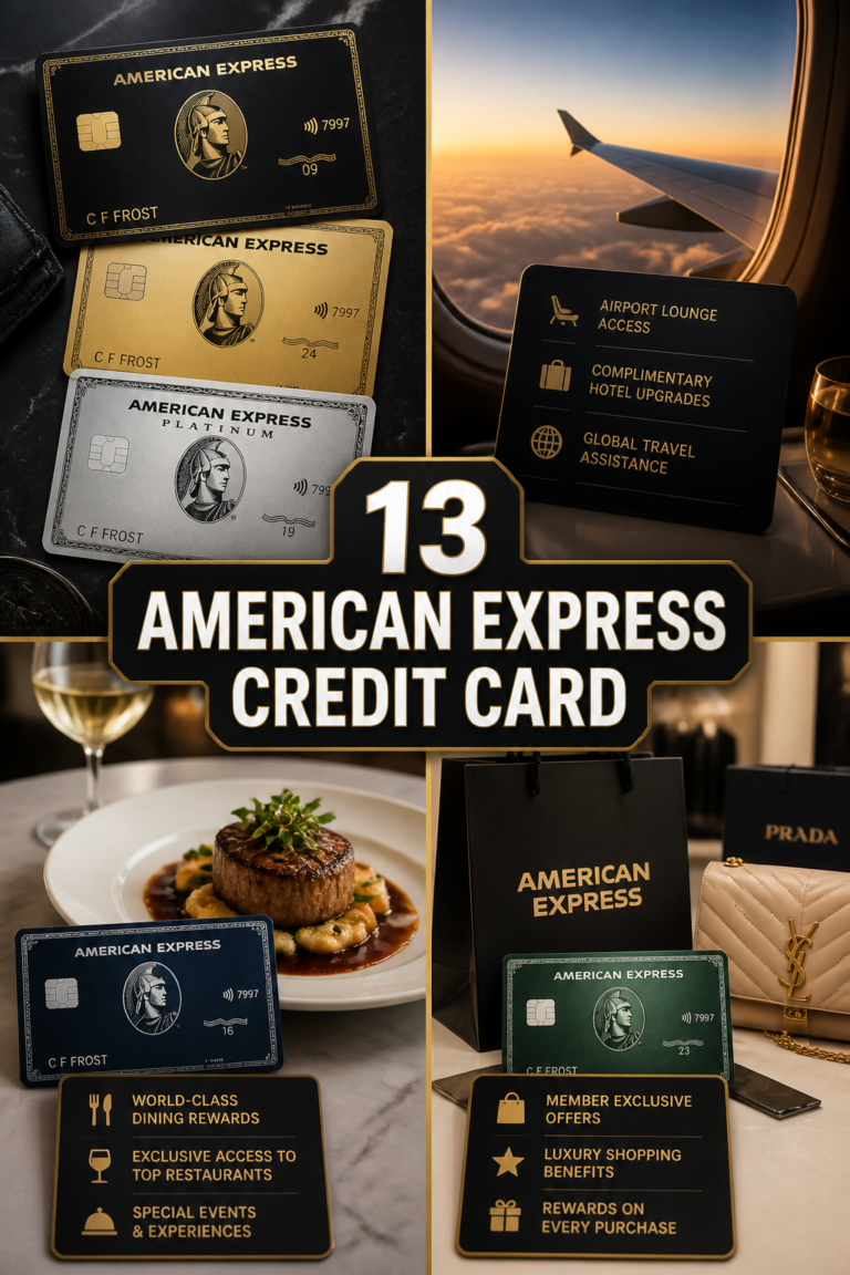 💳 13 American Express Credit Card