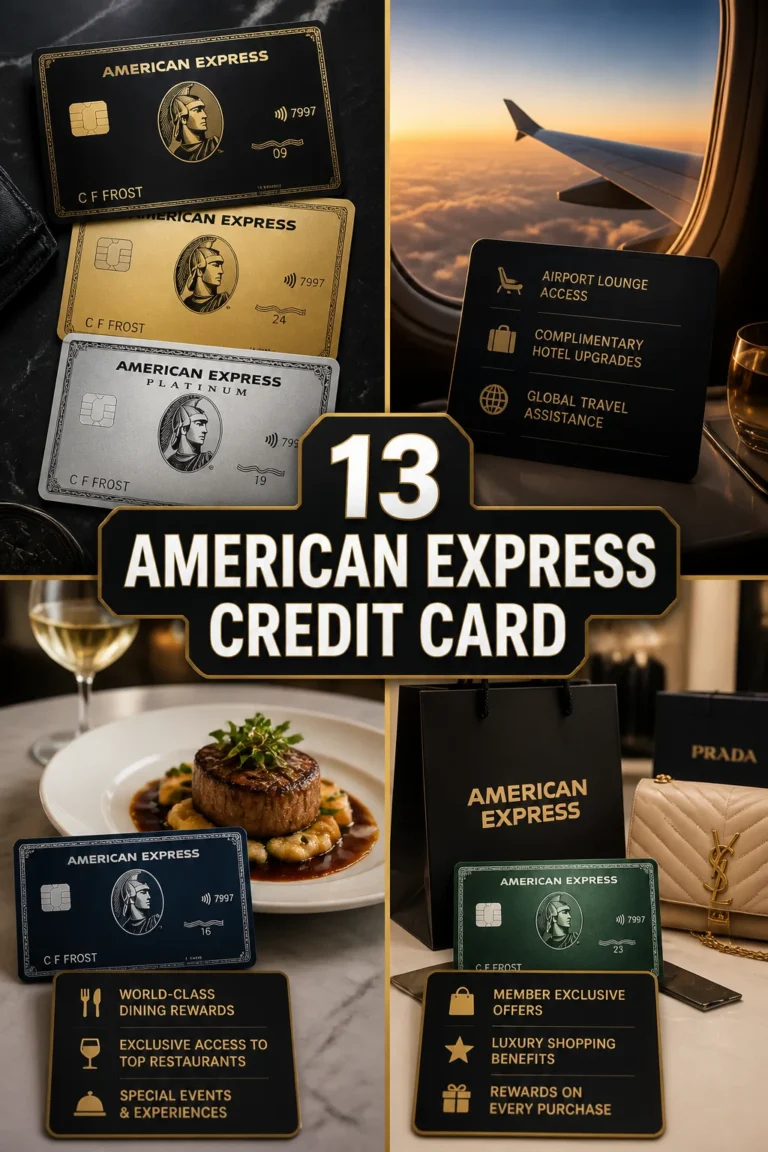 💳 13 American Express Credit Card