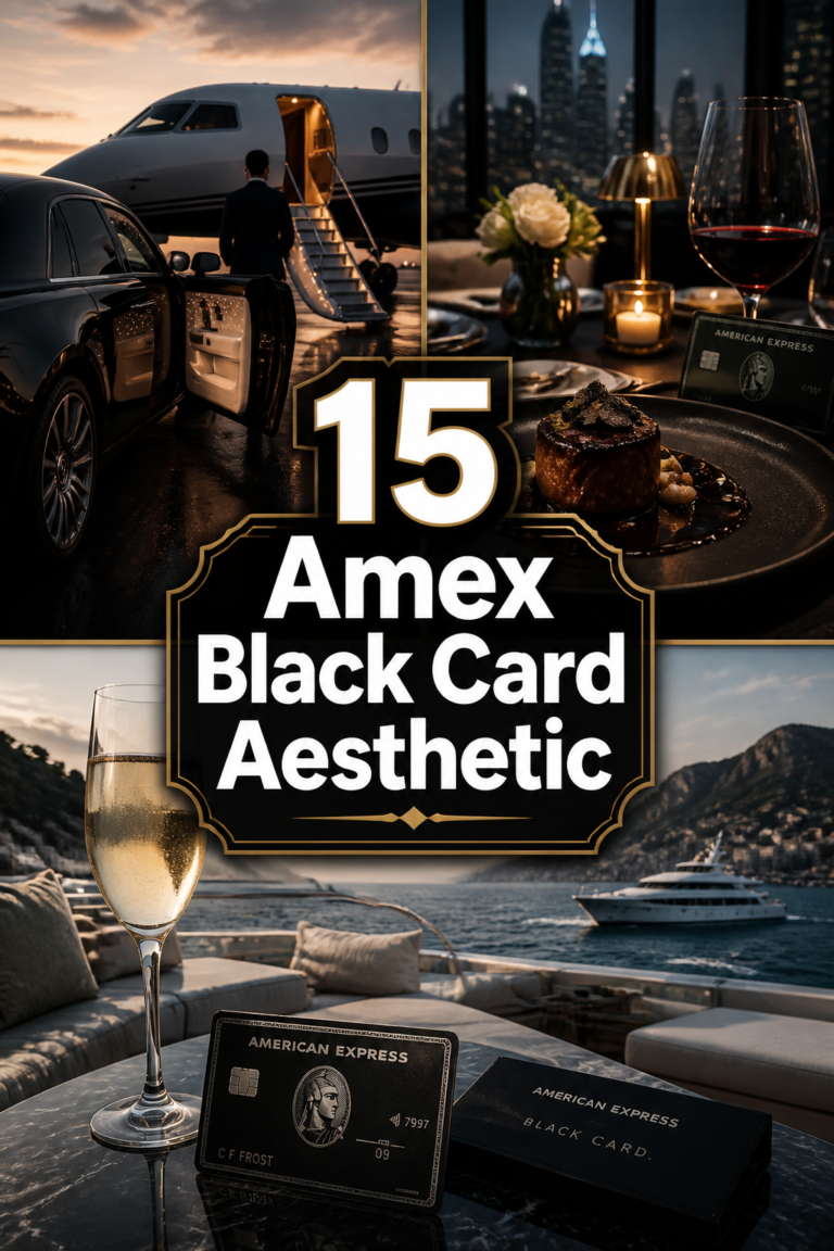 💳 15 Amex Black Card Aesthetic