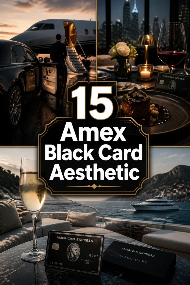 💳 15 Amex Black Card Aesthetic