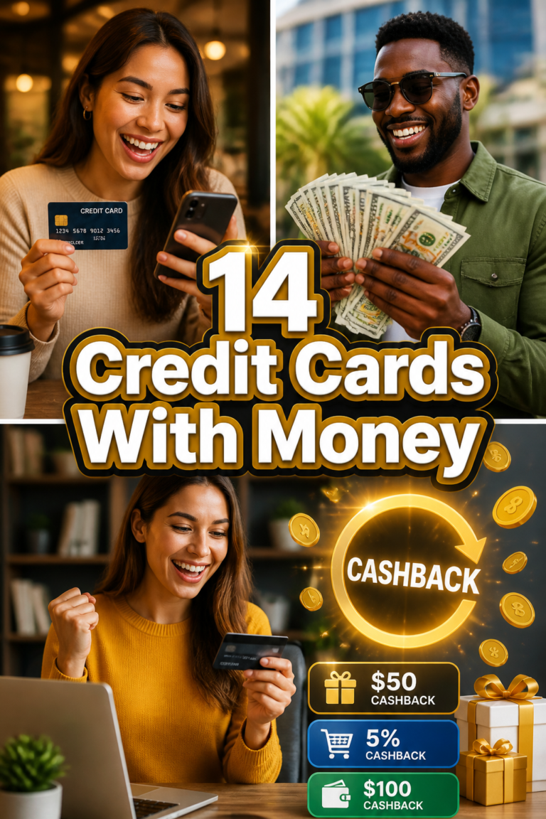💰 14 Credit Cards With Money
