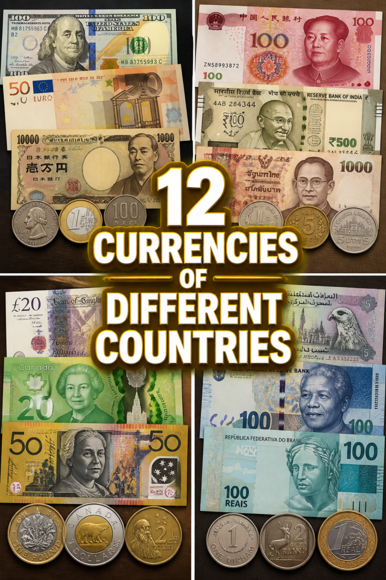 💰 12 Currencies Of Different Countries