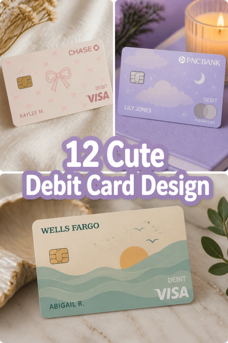 💳 12 Cute Debit Card Design