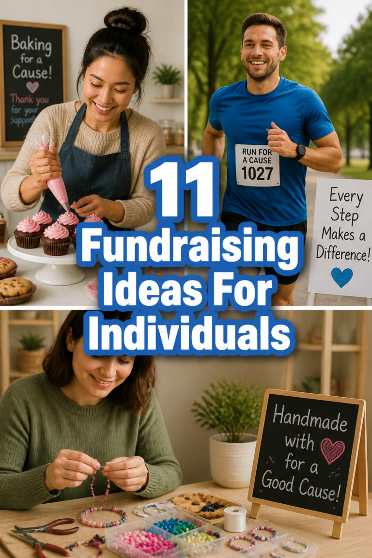 💡 11 Fundraising Ideas For Individuals