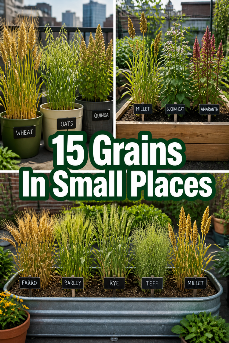 🌱 15 Grains In Small Places