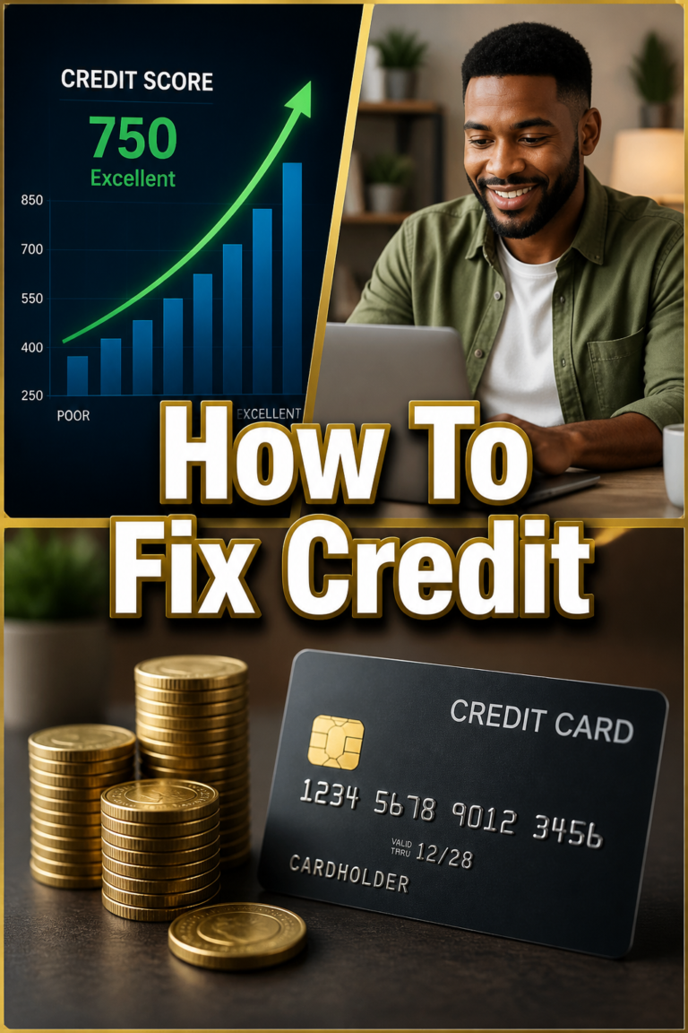 🚀 How To Fix Credit