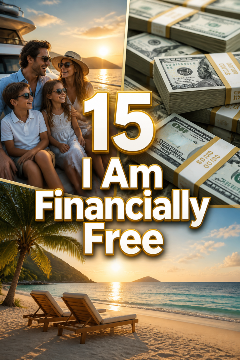 💰 15 I Am Financially Free