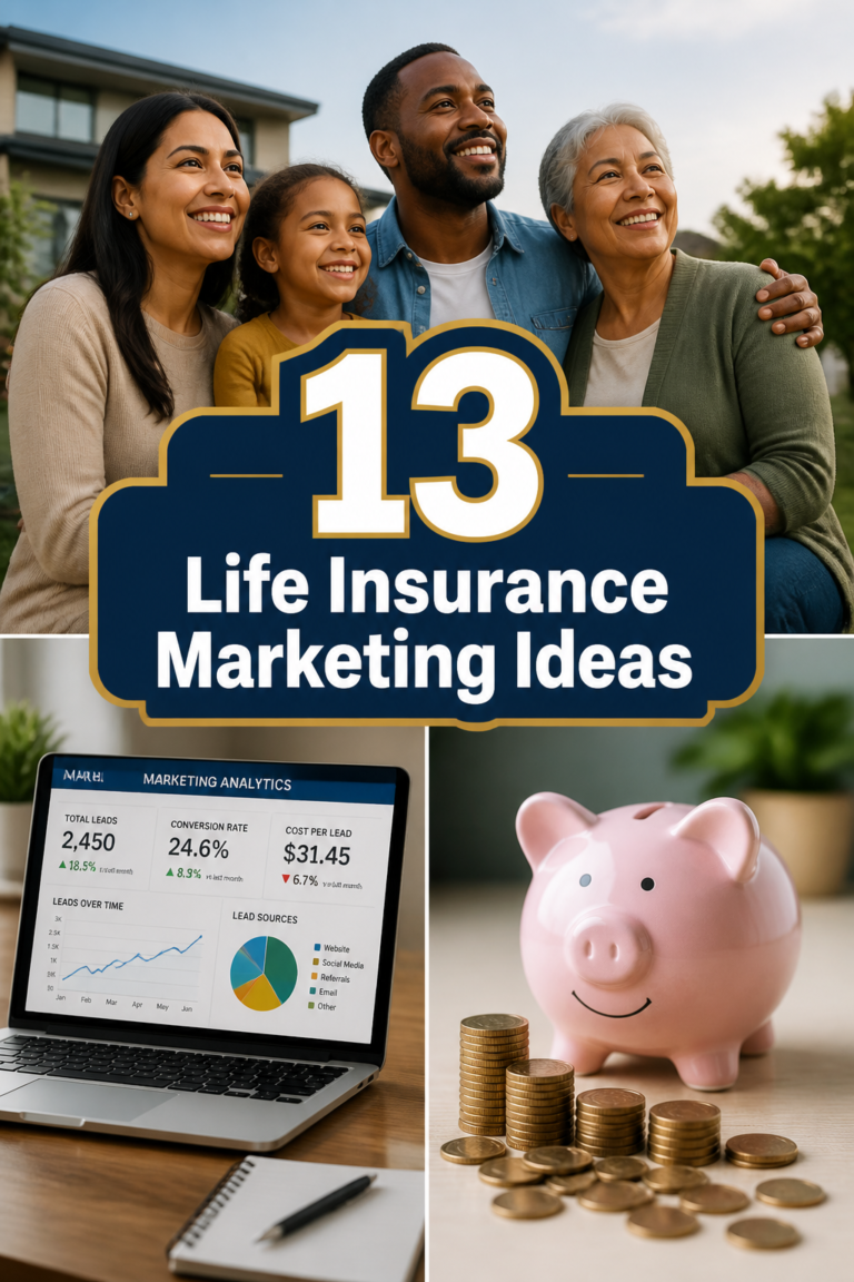 💡 13 Life Insurance Marketing Ideas
