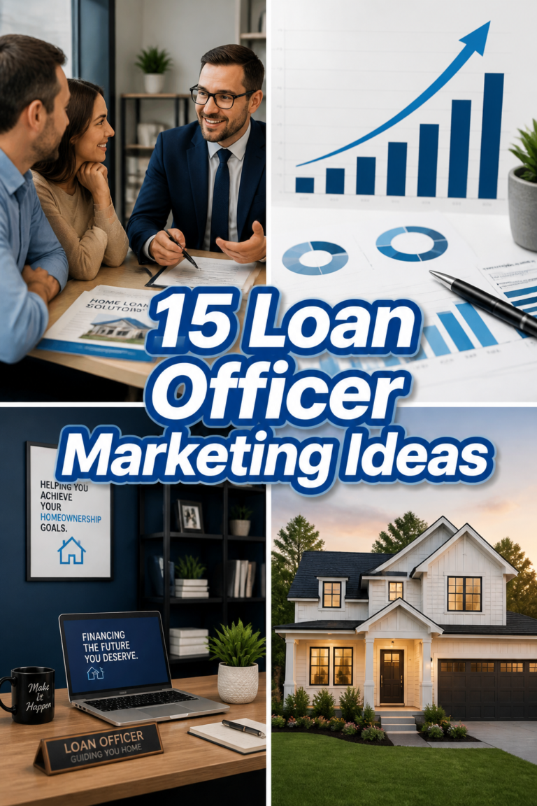 📈 15 Loan Officer Marketing Ideas