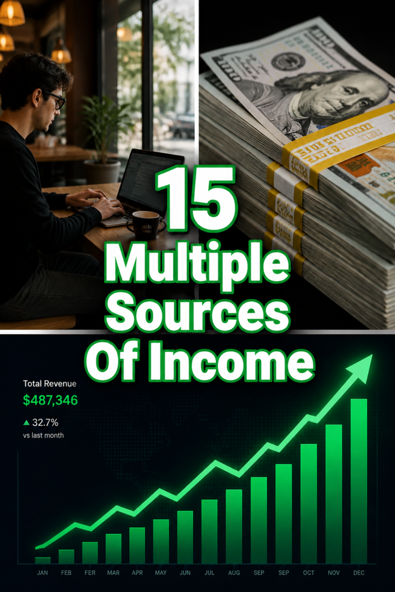 💰 15 Multiple Sources Of Income