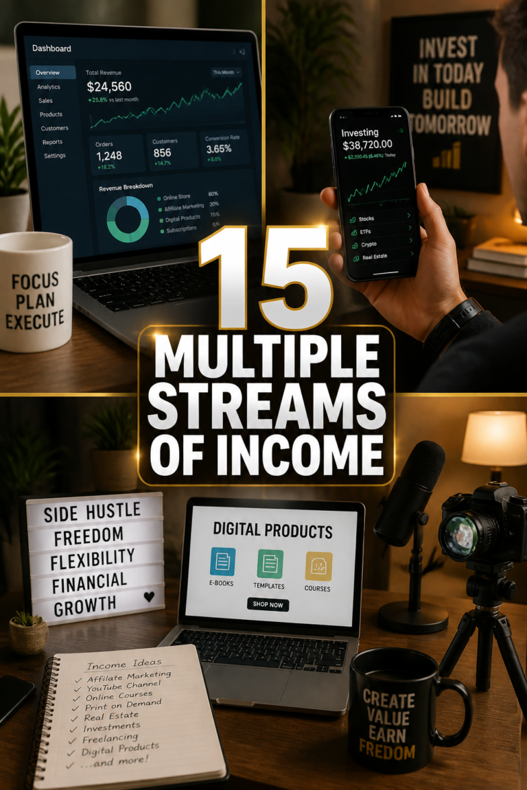 💰 15 Multiple Streams Of Income