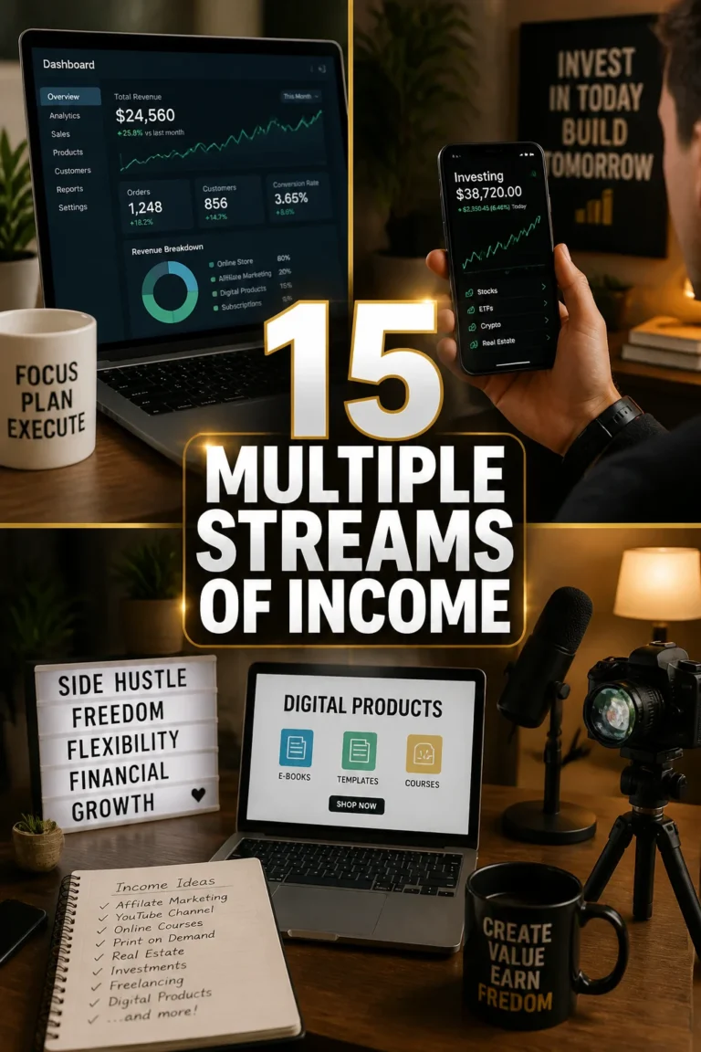 💰 15 Multiple Streams Of Income