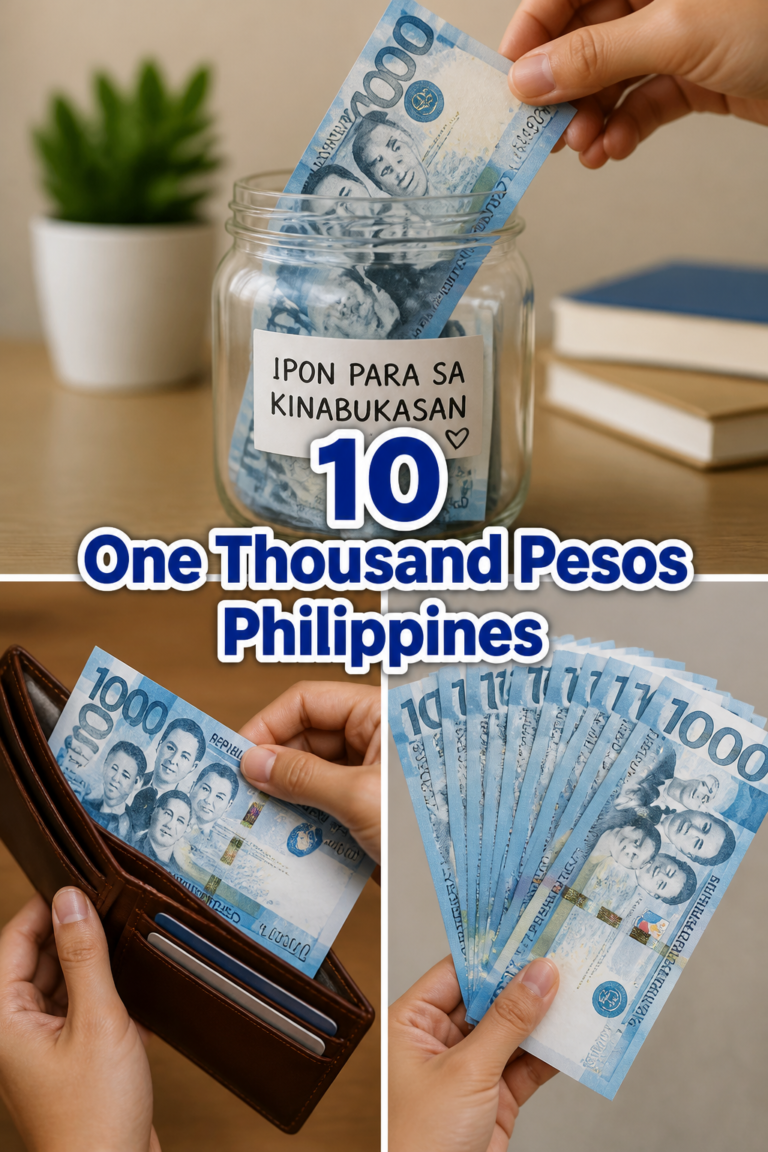 💸 10 One Thousand Pesos Philippines