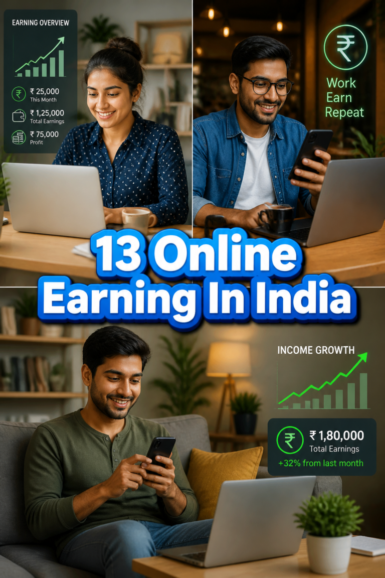 💻 13 Online Earning In India