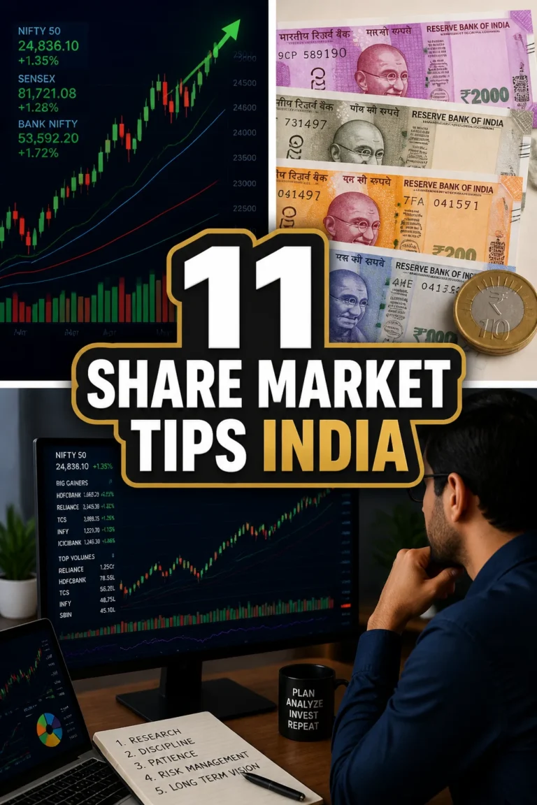 📈 11 Share Market Tips India