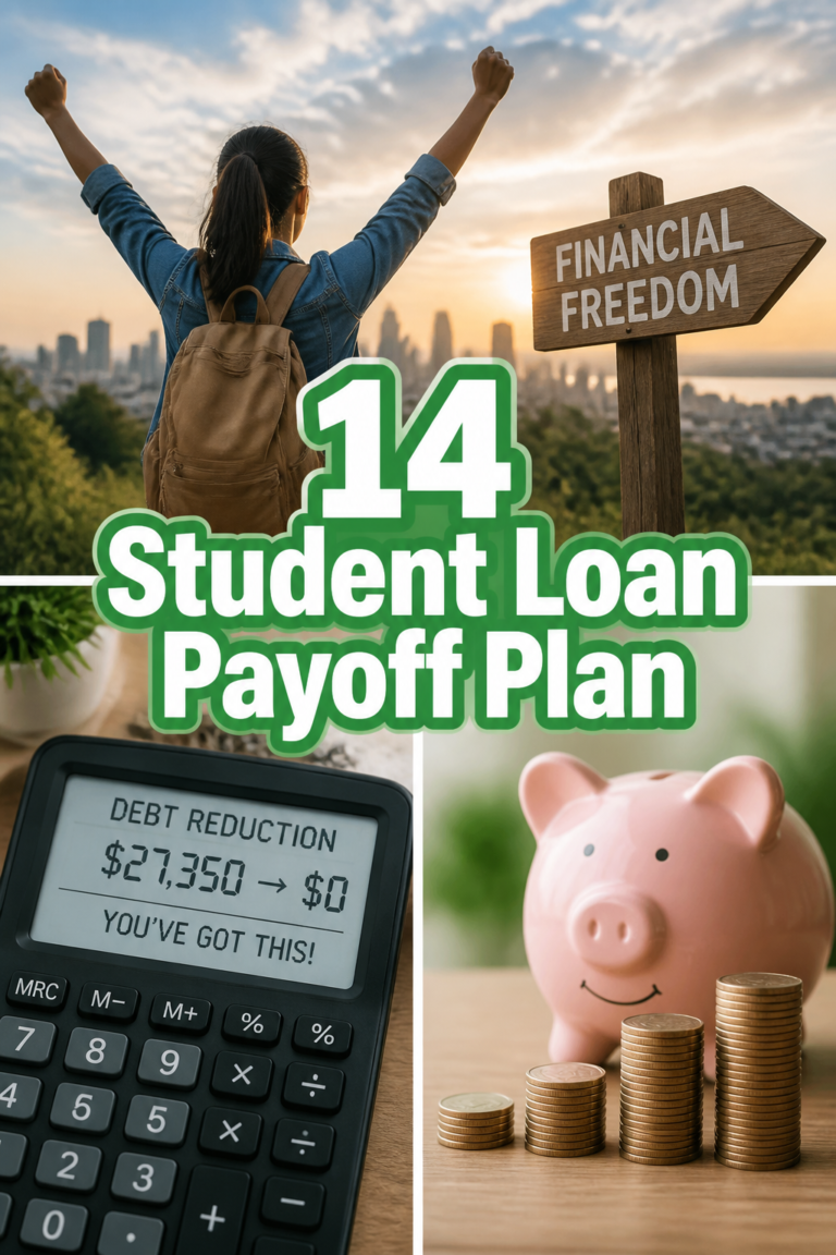 💸 14 Student Loan Payoff Plan