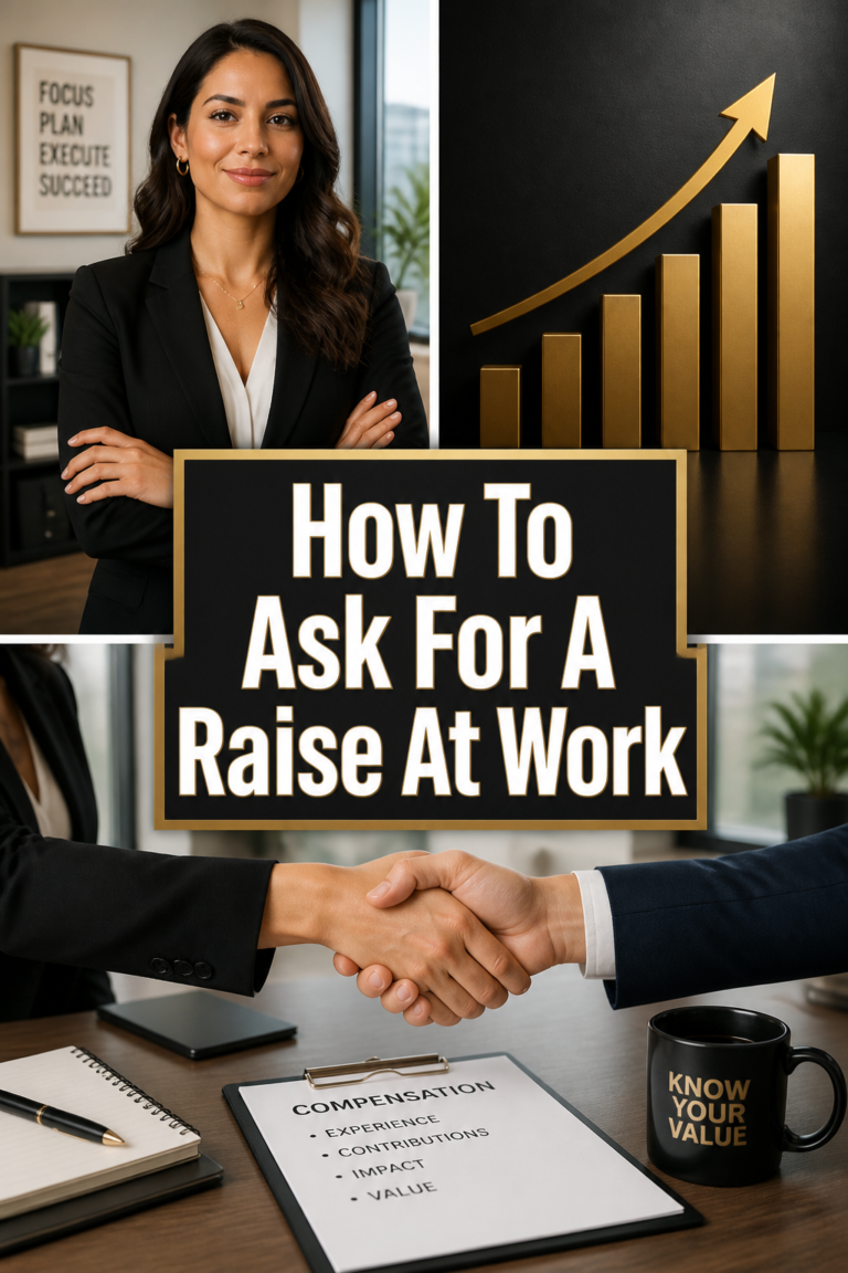 💰 How To Ask For A Raise At Work