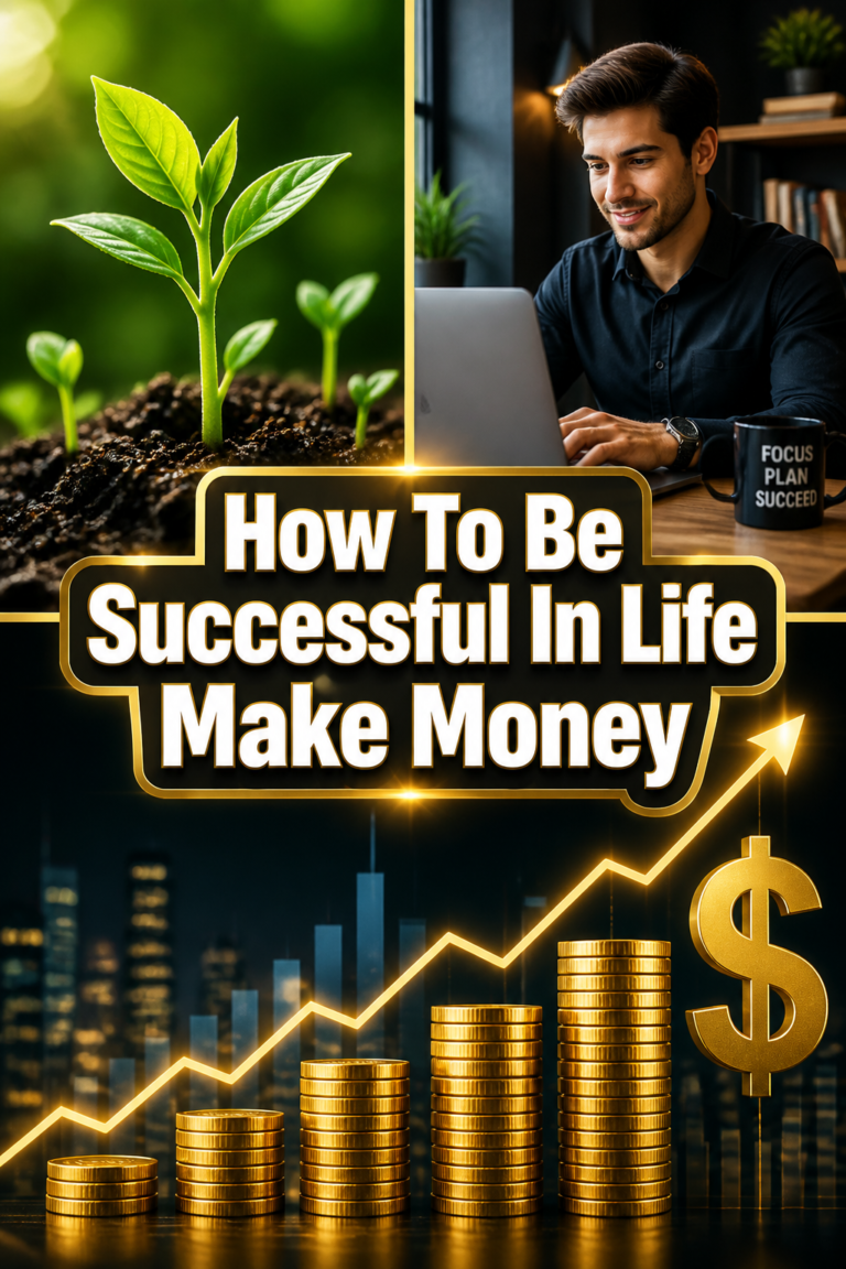 🌱 How To Be Successful In Life Make Money