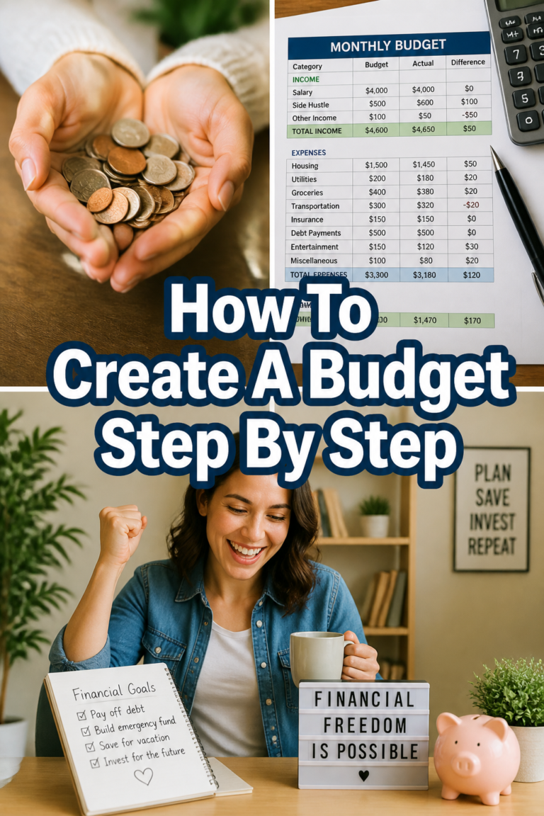 💰 How To Create A Budget Step By Step
