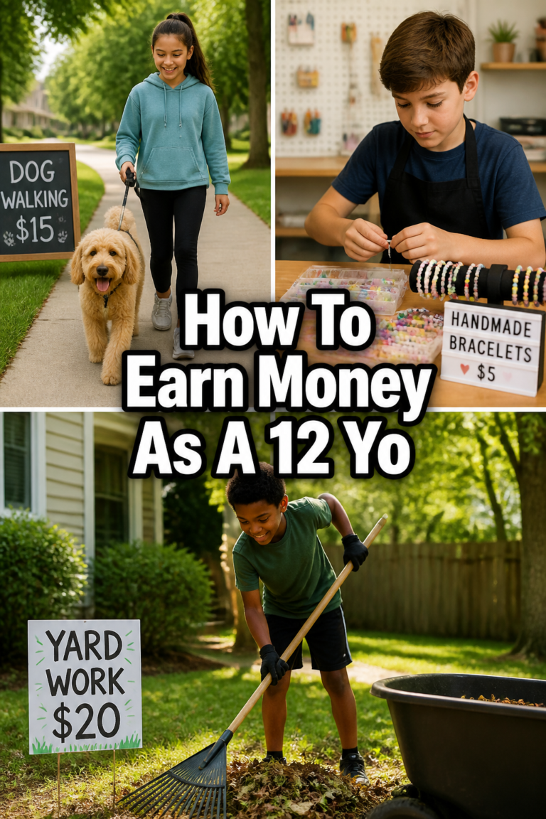 💰 How To Earn Money As A 12 Yo