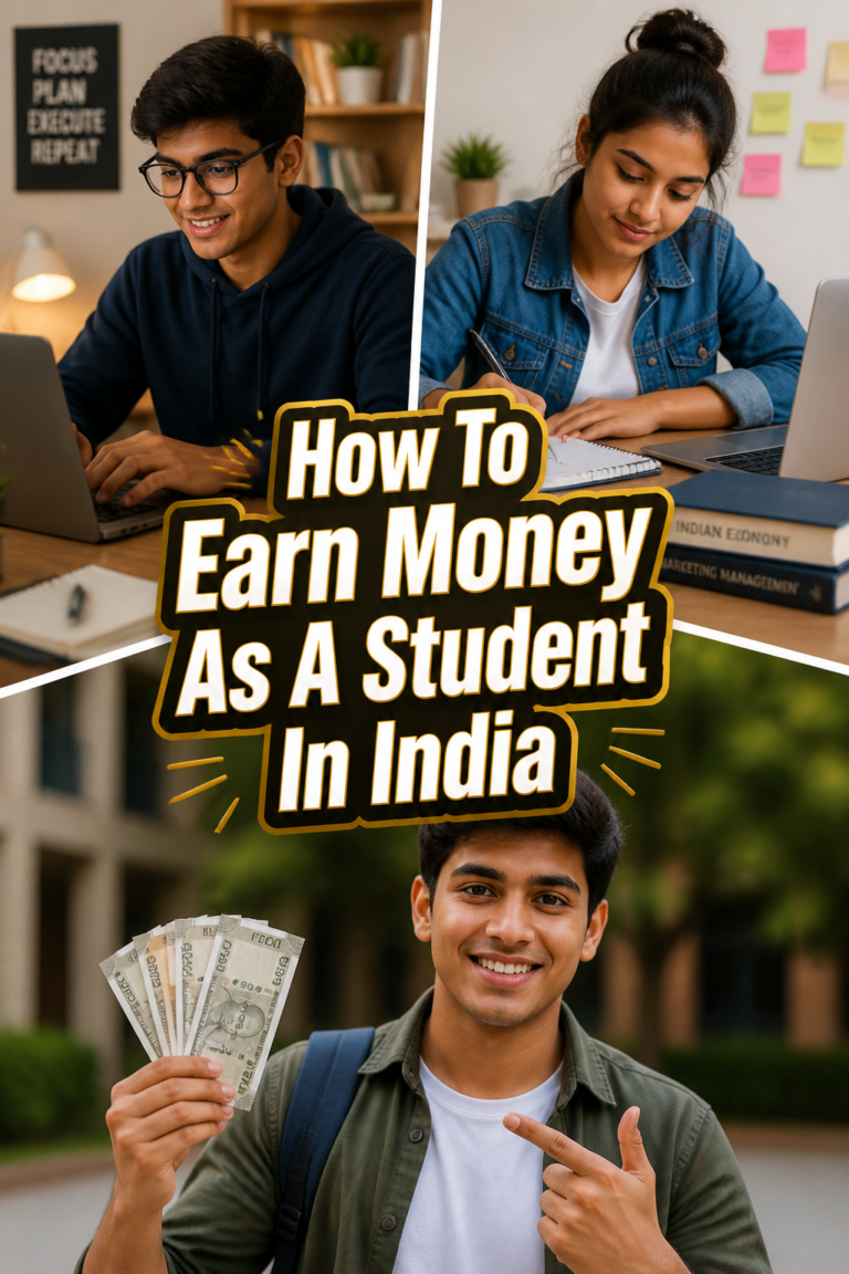 💰 How To Earn Money As A Student In India