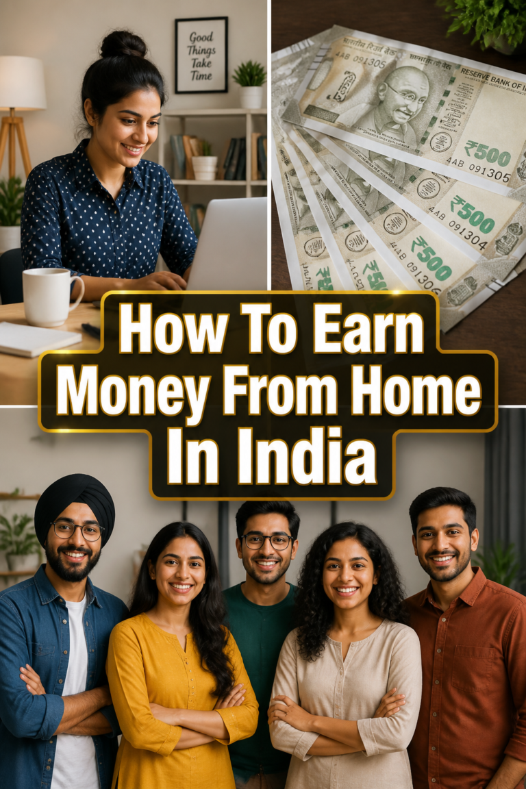 💰 How To Earn Money From Home In India