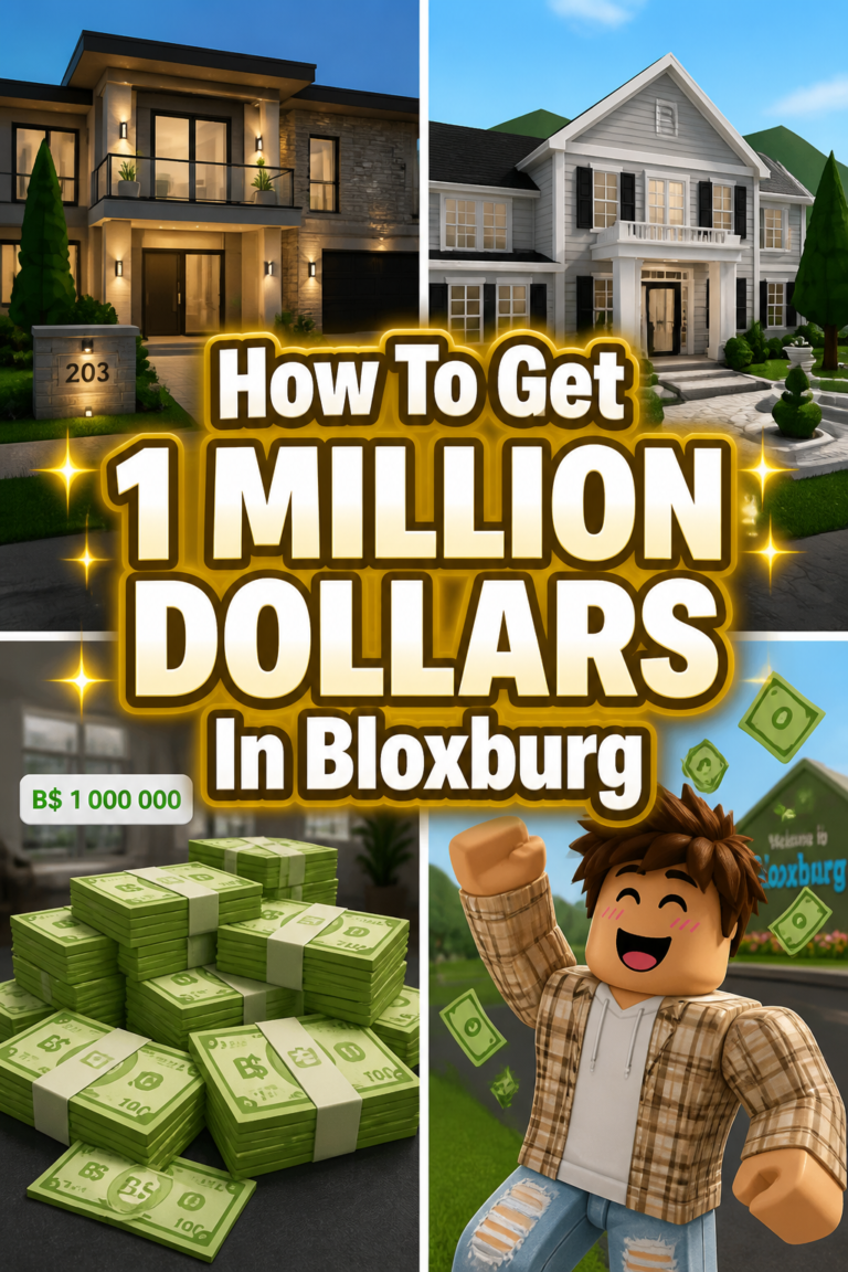 💰 How To Get 1 Million Dollars In Bloxburg