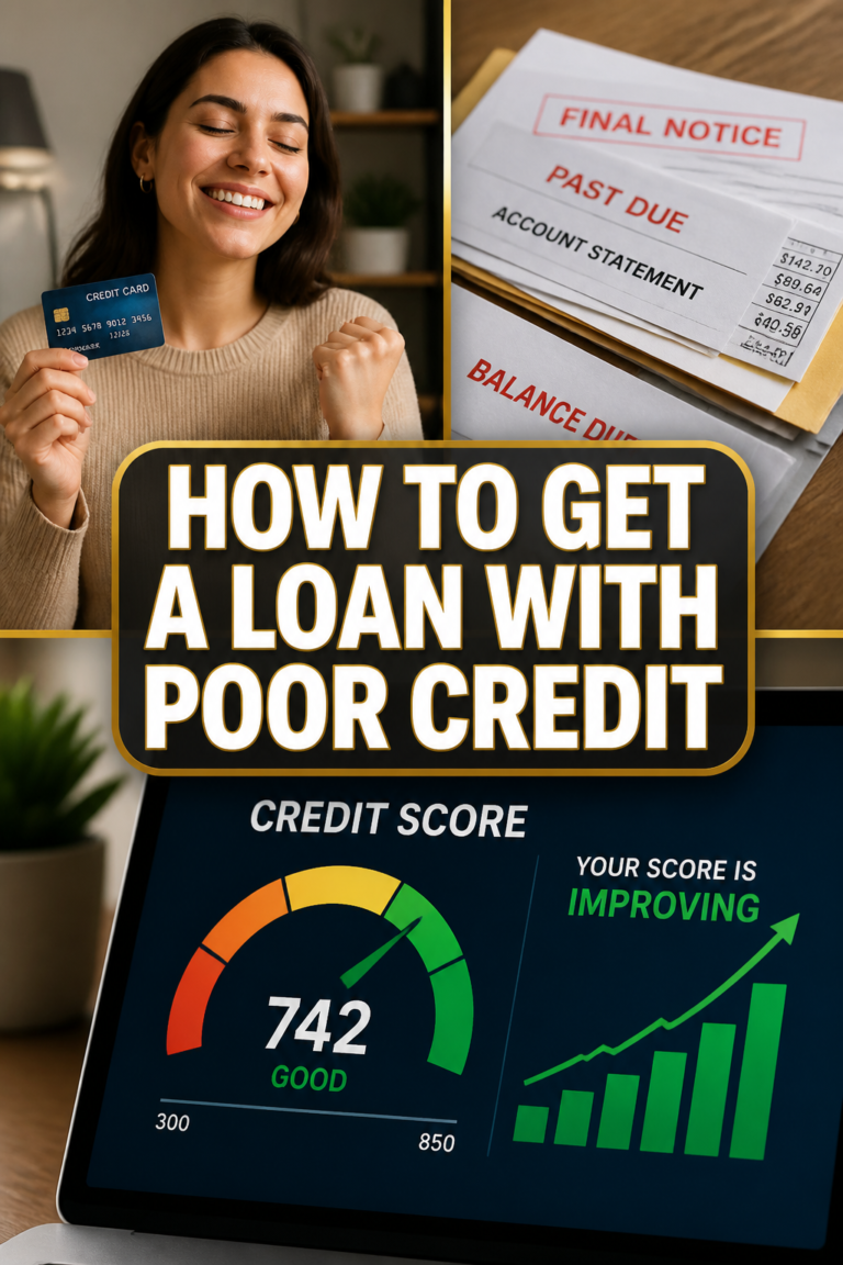💰 How To Get A Loan With Poor Credit