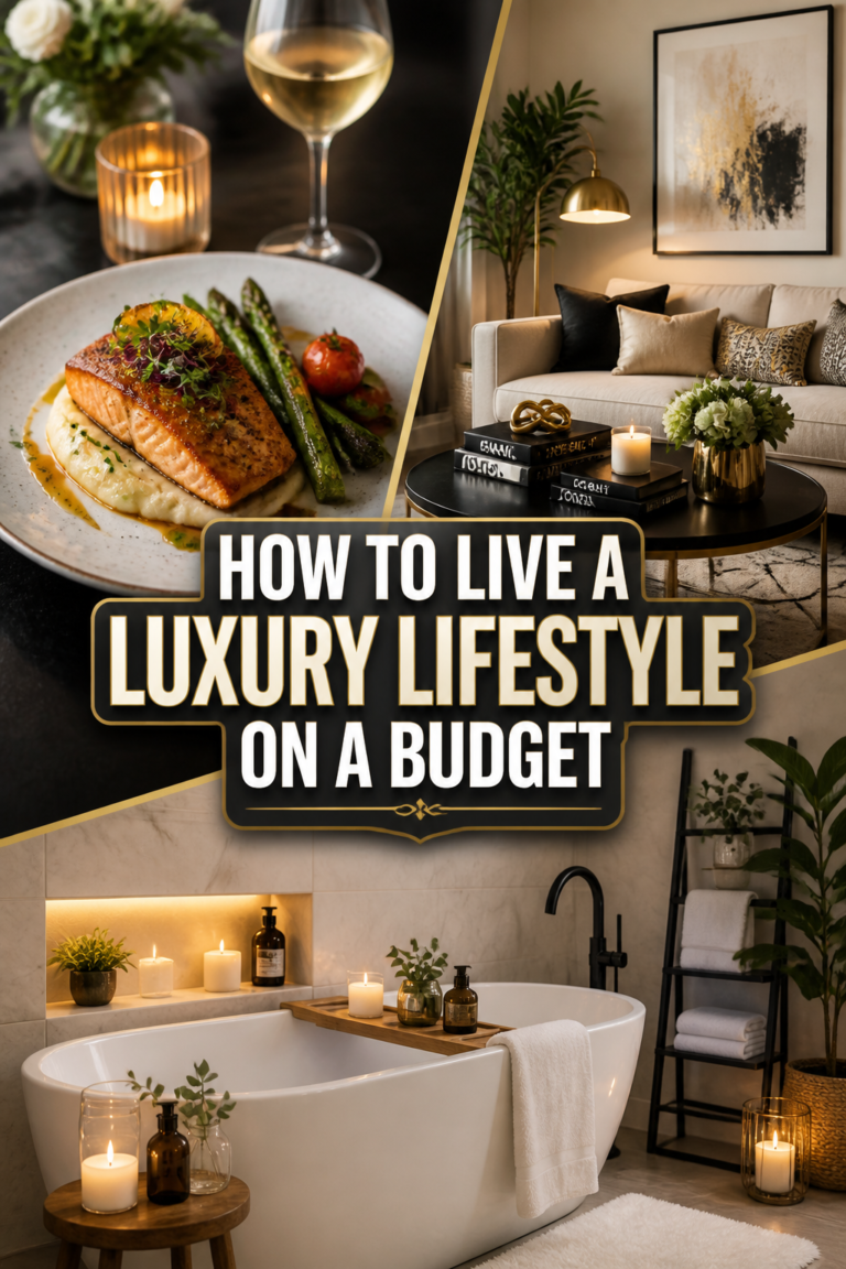 ✨ How To Live A Luxury Lifestyle On A Budget