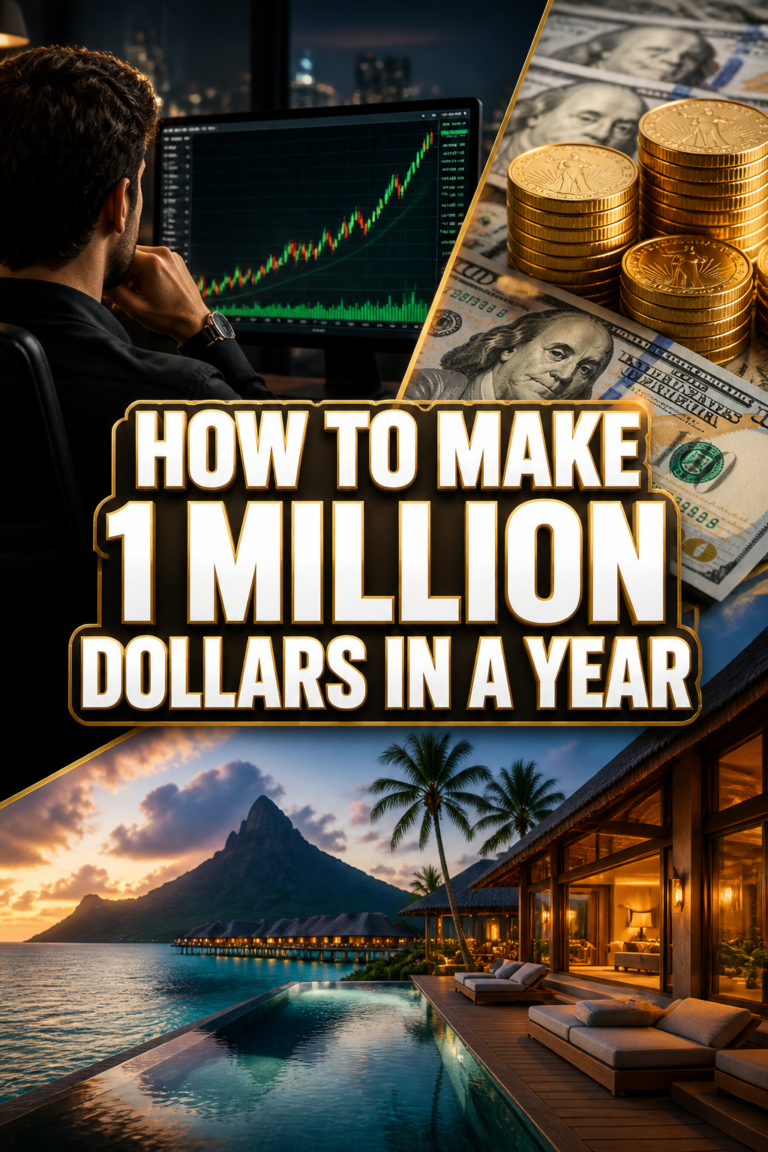 💰 How To Make 1 Million Dollars In A Year