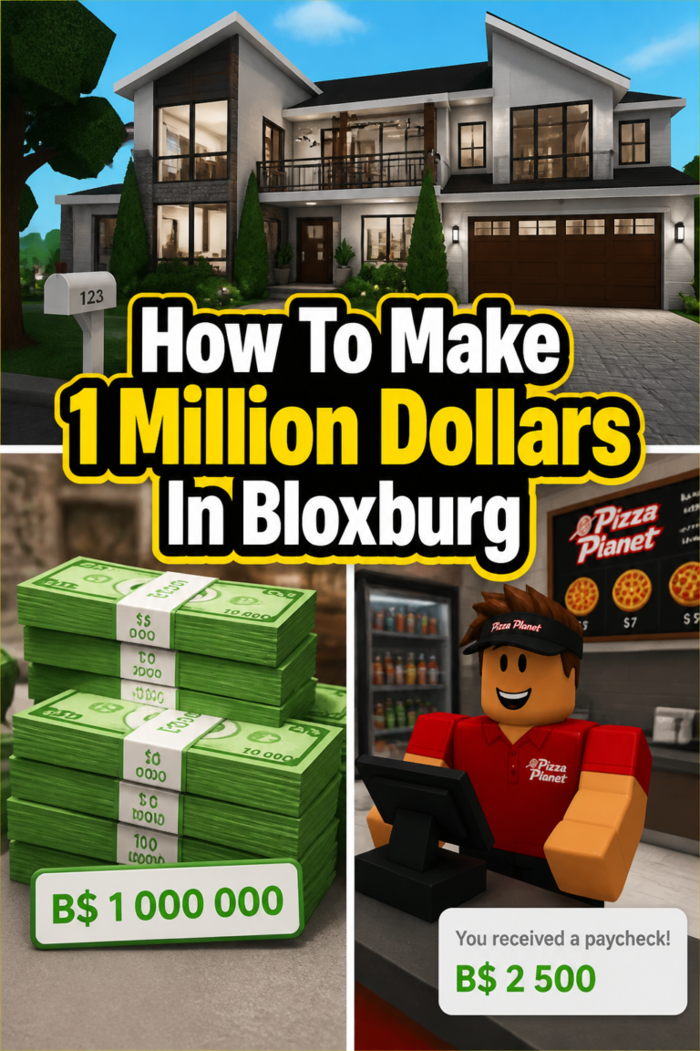 💰 How To Make 1 Million Dollars In Bloxburg