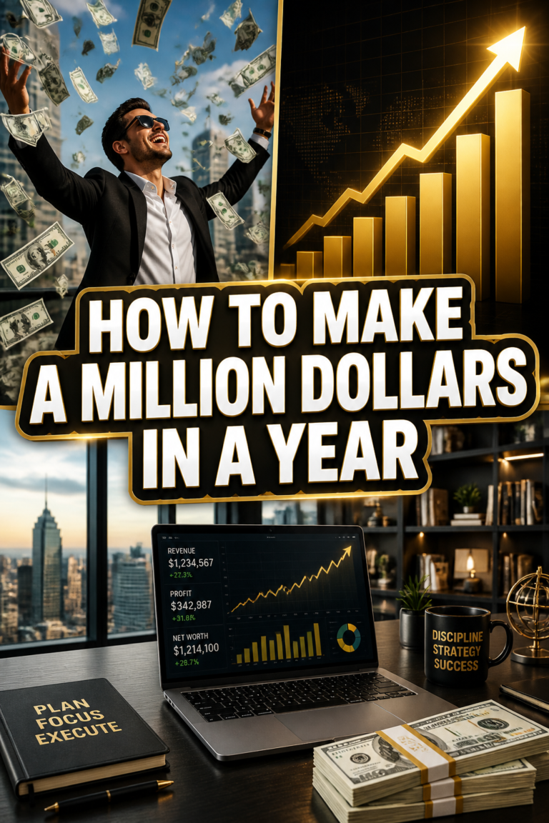 💰 How To Make A Million Dollars In A Year