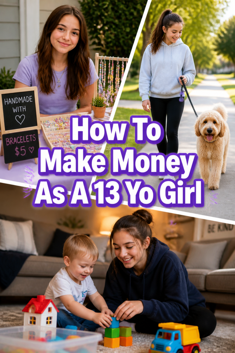 💰 How To Make Money As A 13 Yo Girl