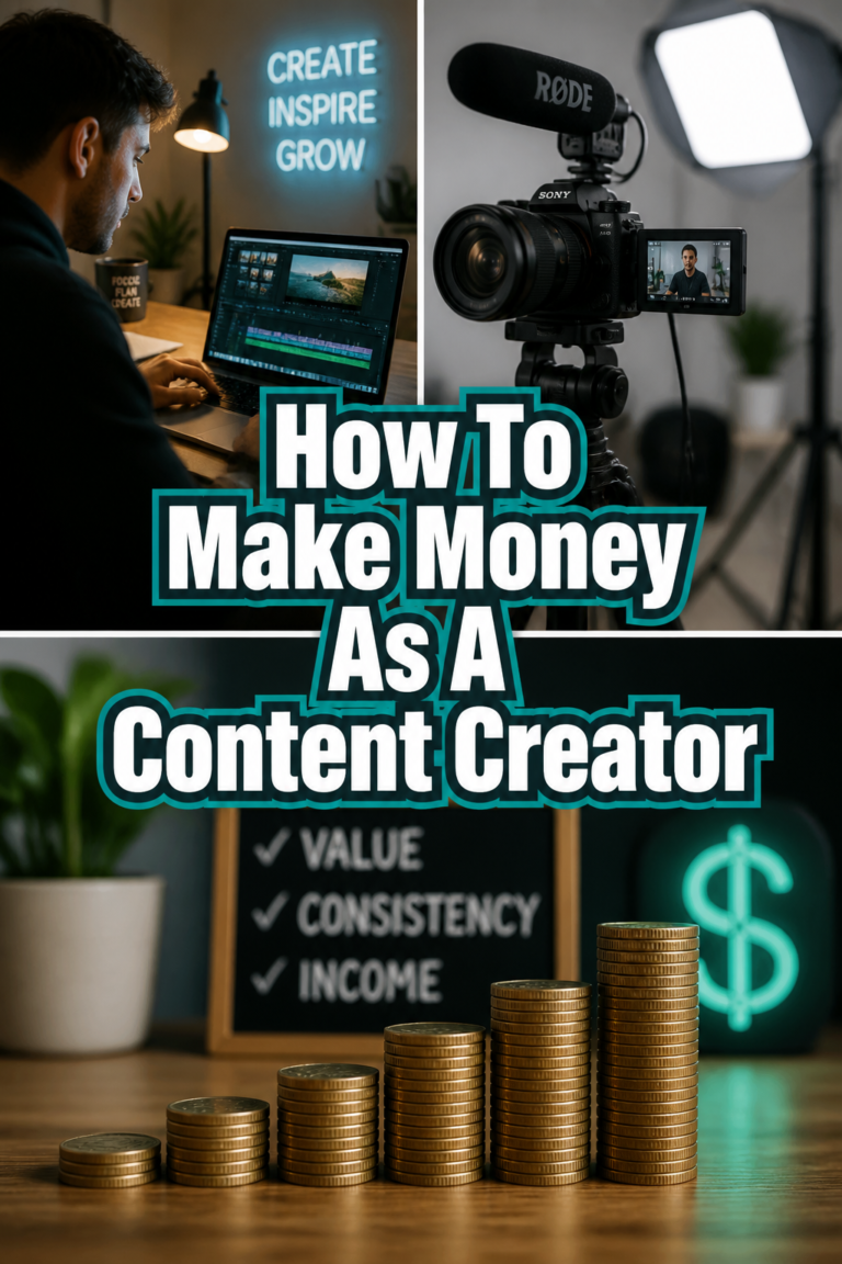 💰 How To Make Money As A Content Creator